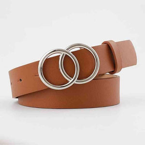 Fashion Double Ring Belt for ladies