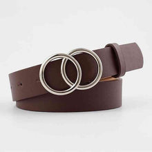 画像をギャラリービューアに読み込む, Fashion Double Ring Belt for ladies
