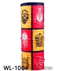 Multi-functional Seamless Tubular Magic Bandanas Tube Scarf