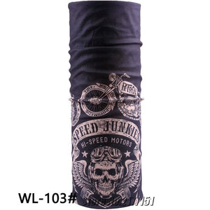 Multi-functional Seamless Tubular Magic Bandanas Tube Scarf