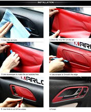 Kép betöltése a galériamegjelenítőbe: Carbon Fiber Vinyl Car Wrap Sheet Roll Film 3D
