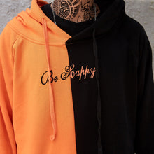 将图片加载到图库查看器，Men Smile Hoodies 2019 Winter Hip Hop Print Oversized Sweatshirts Fashion Patchwork Unisex Couple Streetwear Men Women Hoodies
