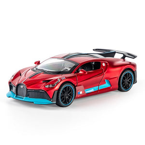 1:32 Alloy Bugatti DIVO Super Sports Car Model