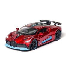 将图片加载到图库查看器，1:32 Alloy Bugatti DIVO Super Sports Car Model
