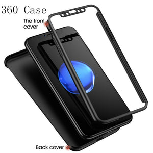 360° Full Cover Case For iPhone