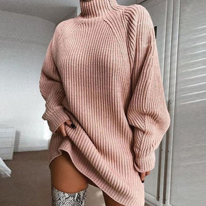 Fashion Turtleneck Long Sleeve Sweater