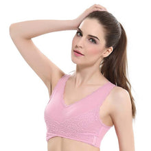 Load image into Gallery viewer, Wireless Push up Breathable Sleep Hot Bra
