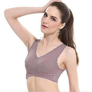 Wireless Push up Breathable Sleep Hot Bra