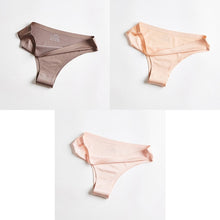 将图片加载到图库查看器，Ice Silk Sexy Female Soft High Quality T-back G-string Thongs For Woman
