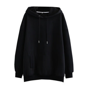 Fashion-forward fleece hoodie sweatshirts & pants winter Japanese fashion