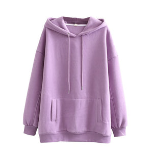 Fashion-forward fleece hoodie sweatshirts & pants winter Japanese fashion