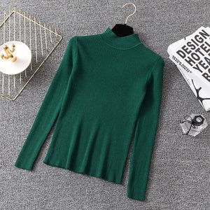 Ladies fashion Knitted Jumper Autumn Winter Tops