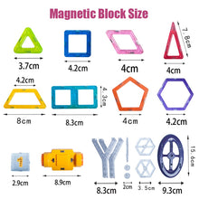 将图片加载到图库查看器，Building Toy Plastic Magnetic Blocks Educational Toys For Kids Gifts
