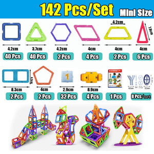 Building Toy Plastic Magnetic Blocks Educational Toys For Kids Gifts