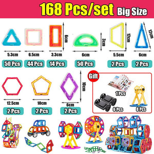 Building Toy Plastic Magnetic Blocks Educational Toys For Kids Gifts