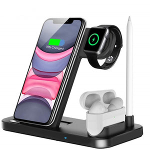 Foldable Charging Dock Station Wireless charging for Air pods Pro iWatch