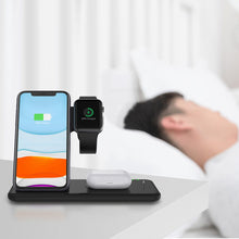 Load image into Gallery viewer, Foldable Charging Dock Station Wireless charging for Air pods Pro iWatch

