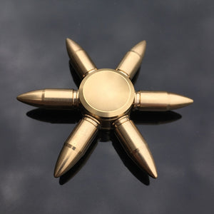 Copper Core Bullet Shape Hand Spinner